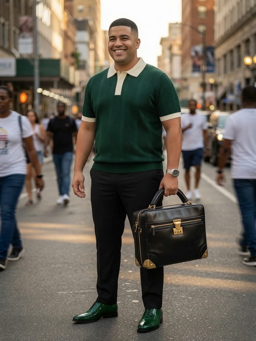 Polo vert citron homme MO'SAP – Collection Citron Vert, comment l'associer avec style