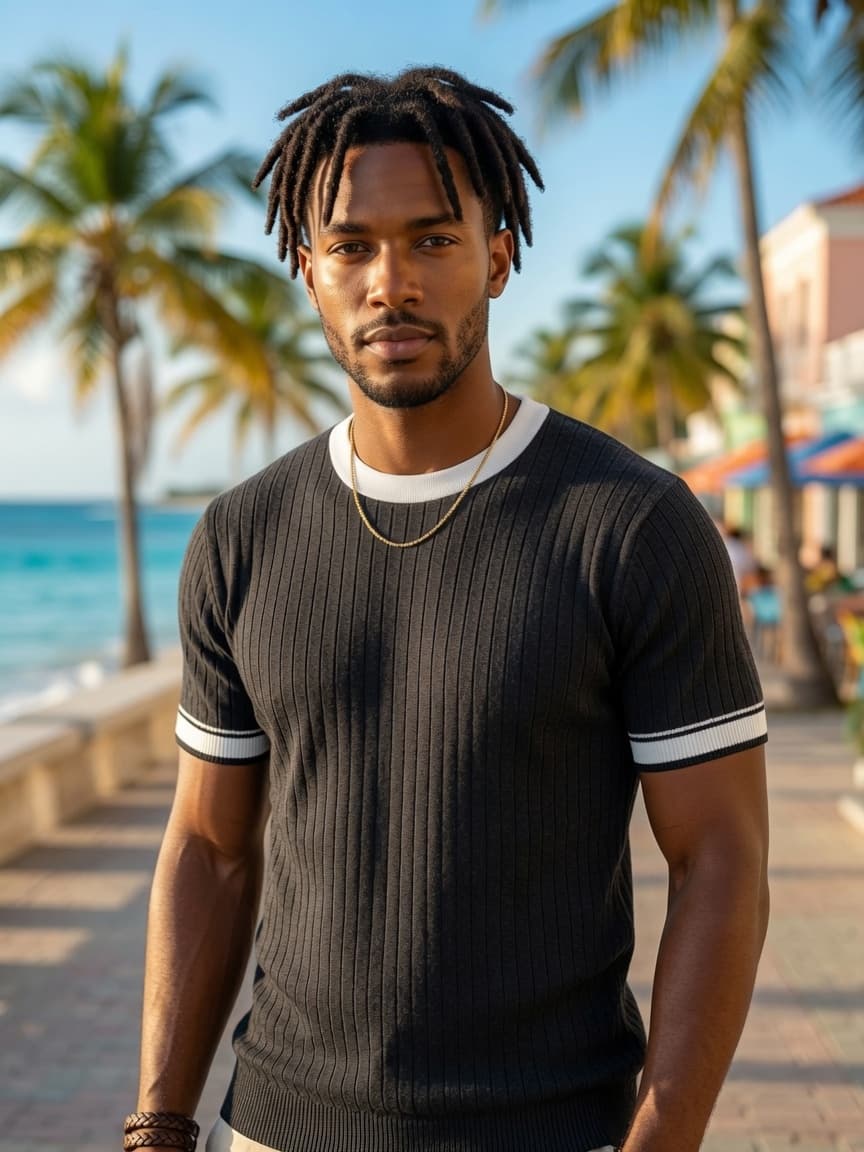 Polo noir homme MO’SAP – Collection Noir d’ébène, comment l’associer pour un look intemporel