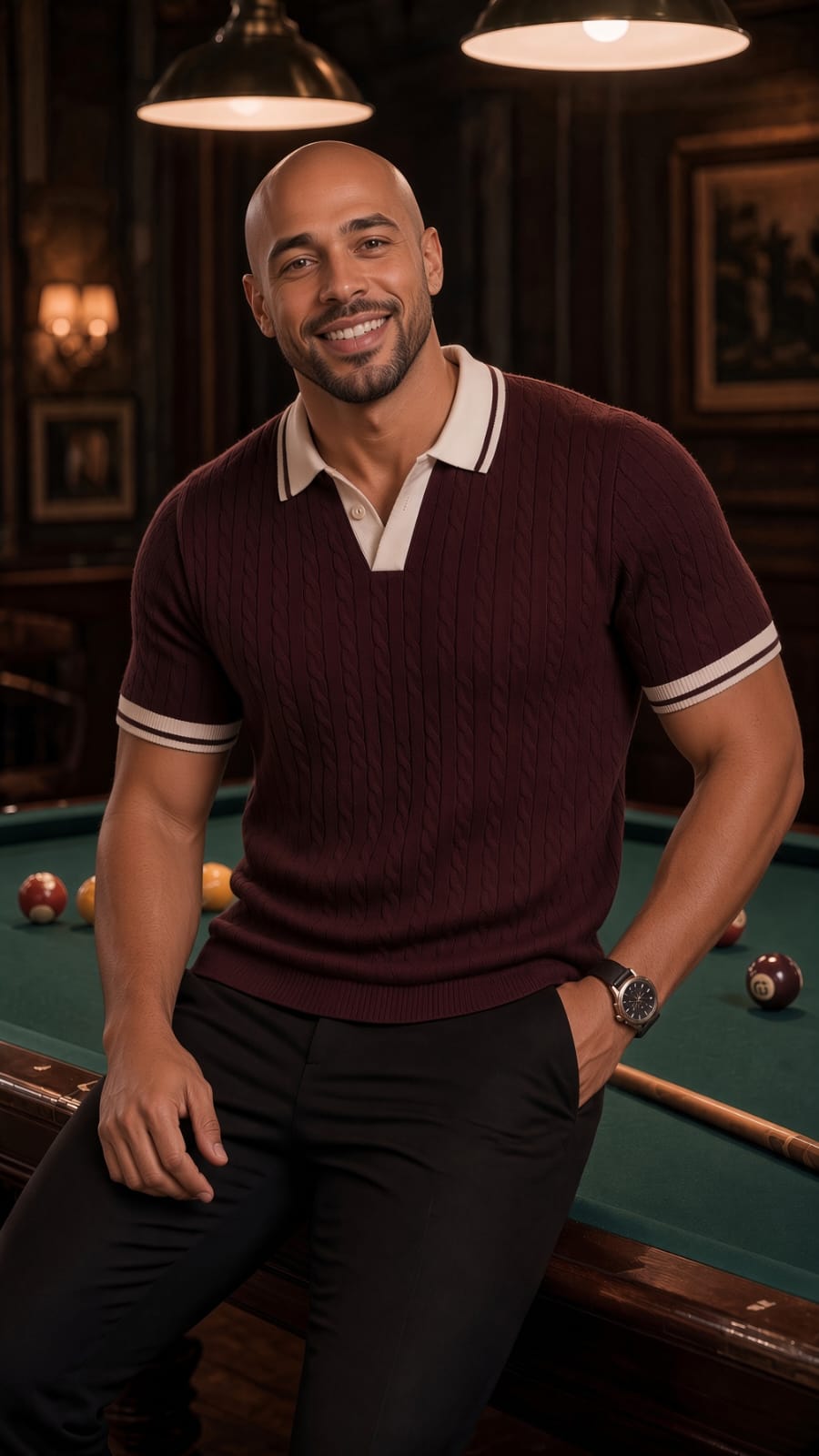 Polo bordeaux homme MO'SAP – Collection Groseille Pays, comment l'associer avec style