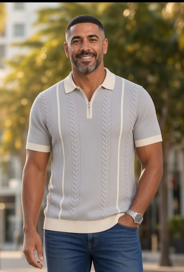 Polo gris homme MO’SAP – Collection Gris Alizé, comment l’associer avec style